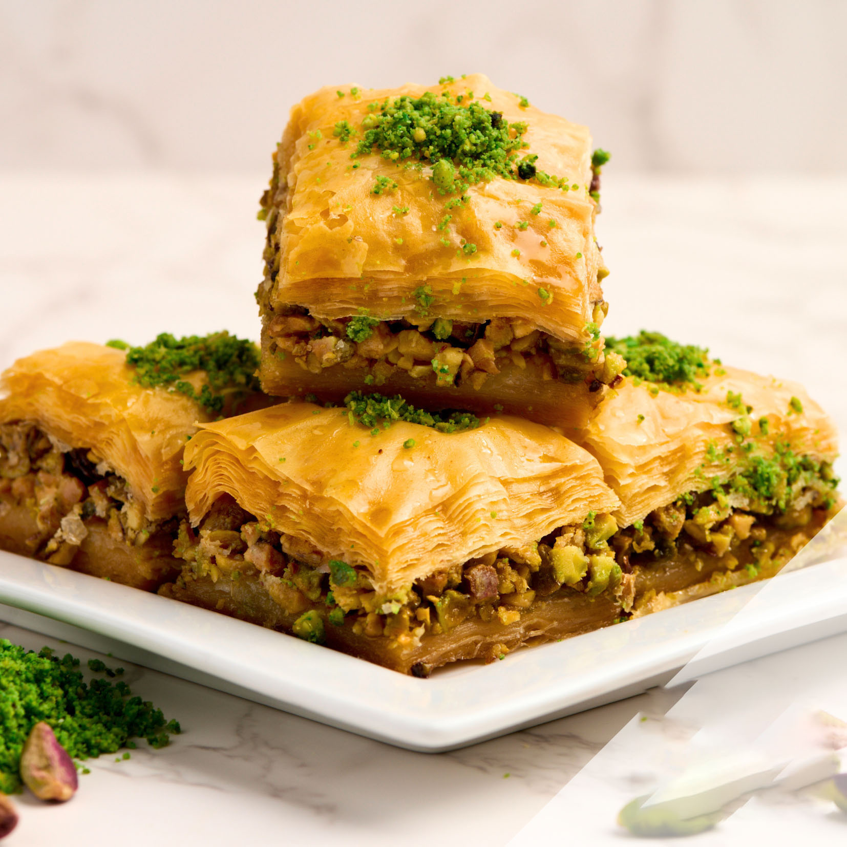 baklawa baloria pistachio